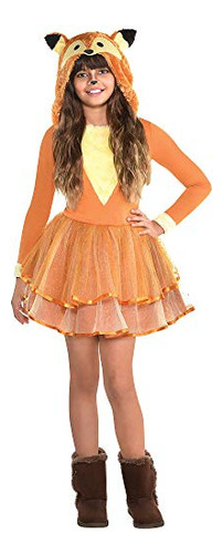 Tómalo. Traje De Halloween De Fox Furry Para Niñas, Gp5hk