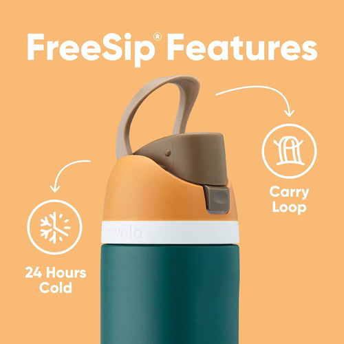 Owala Freesip Botella De Agua Aislada Acero Inoxidable 40 Oz