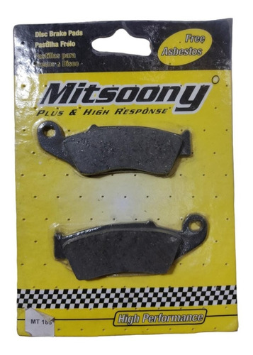 Pastillas Freno Mitsoony Mt185 Kawasaki Klx 650 93/01 Top R