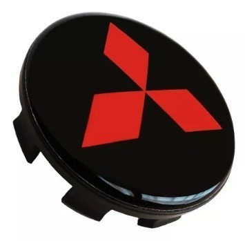 Imagem 2 de 5 de 4 Calota Miolo Centro Roda Mitsubishi Triton + Kit Válvula