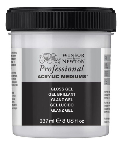 Winsor & Newton Professional Acrylic Medium, Gel Brillante, 
