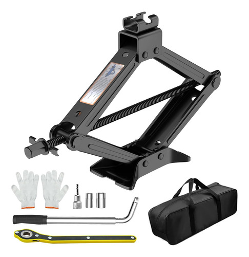 Kit De Gato Hidráulico Portátil Para Auto 3 Toneladas