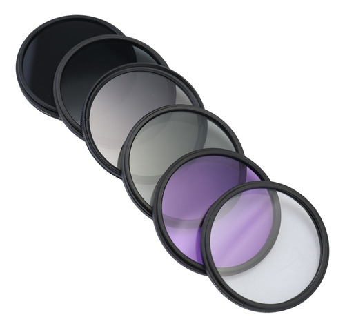 Kit De Filtros De Lente Uv Cpl Fld Para Cámara Profesional