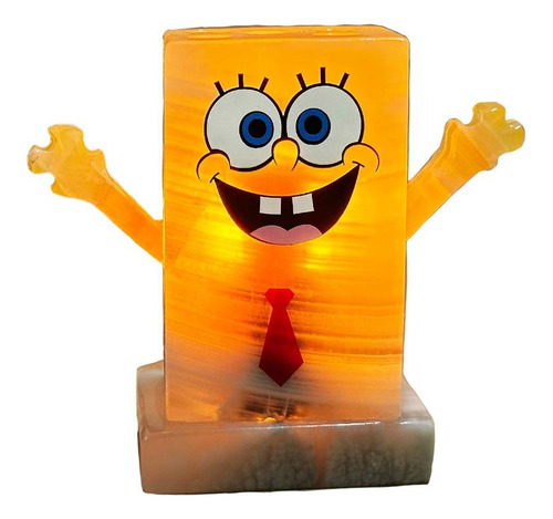 Nickelodeon Bob Esponja Habitación Infantil Lámpara De Mesa 