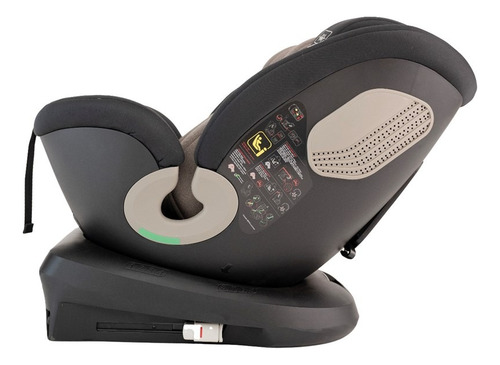 Cadeira Infantil P/ Auto Isofix 360 Preto/caramelo Galzerano 8021ptc Preto