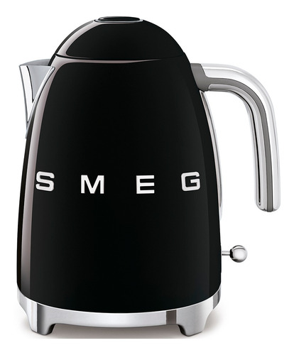 Pava eléctrica Smeg KLF03 50's Retro Style black glossy 220V - 240V 1.7L