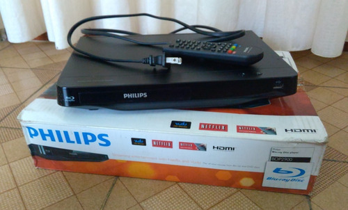 Reproductor De Blu-ray Y Dvd Marca Phillips Modelo Bdp2900