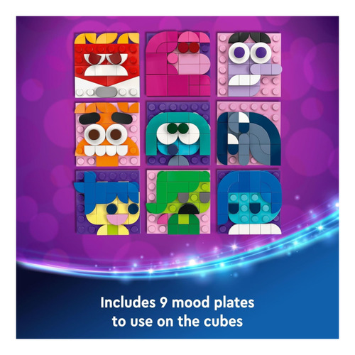 Lego Disney Pixar 43248 Inside Out 2 Mood Cubes 394 Pzas