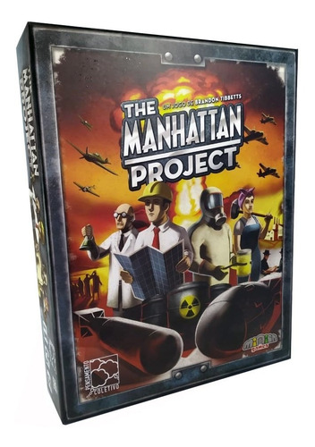 The Manhattan Project Jogo De Tabuleiro Pensamento Coletivo