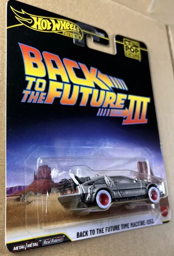 Hot Wheels Premium Back To The Future Time Machine-1955