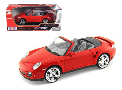 Motormax 73183 Porsche 911 Turbo Cabriolet 1:18