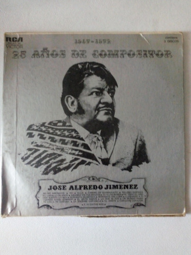 Disco Lp Jose A Jimenez 25 Años (Usado)