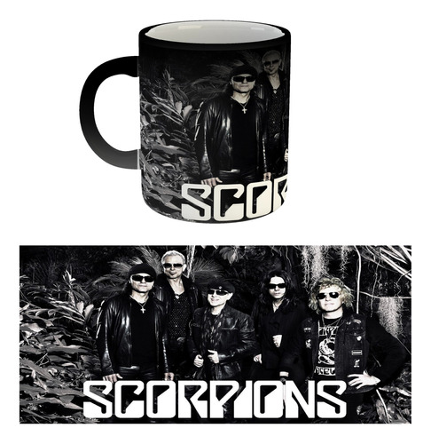 Taza Mágica Scorpions Rock |de Hoy No Pasa| 1