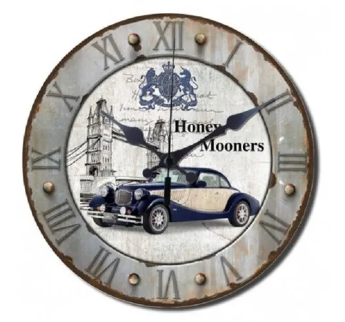Reloj mural vintage hotsell