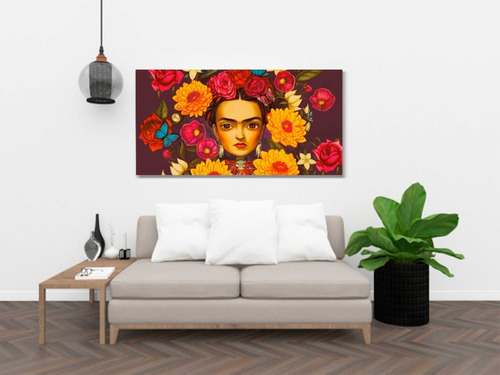 Cuadros Modernos Frida Kahlo De 60 X 120 Cm