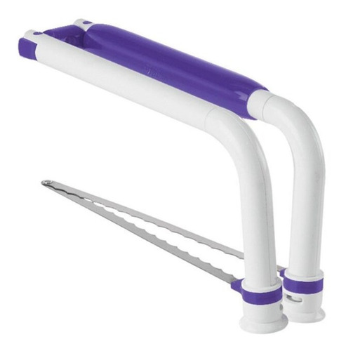 Imagen 3 de 8 de Nivelador De Tortas Corta Parejo Plegable Grande Wilton