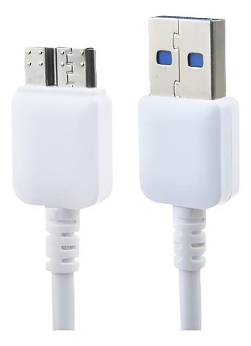 Blanco Usb 3.0 Cable Cable De Datos De Seagate Backup Plus D