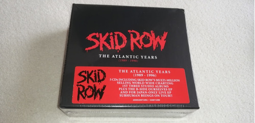 Skid Row The Atlantic Years 1989 - 1996 5 Cds