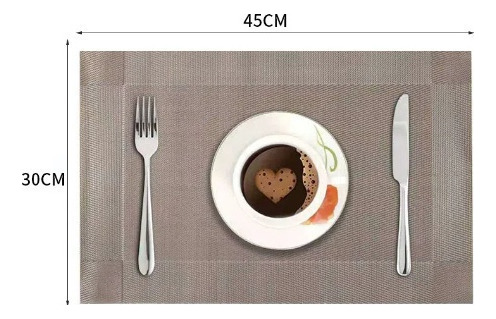 M Para 6 Piezas Tapete De Mesa Aislado Antideslizante