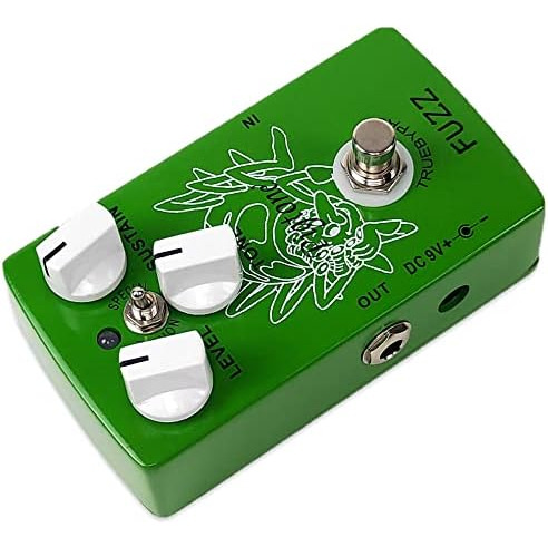 Pedal De Efecto De Guitarra Octave Fuzz Analógico Dc 9v True