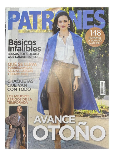 Revista Patrones Costura Con Moldes Española Moda Diseño