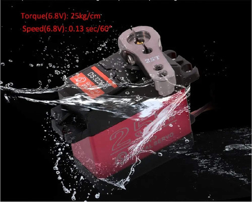 Servo Rc Engranaje De Metal De Alto Par Servo Digital Estánd