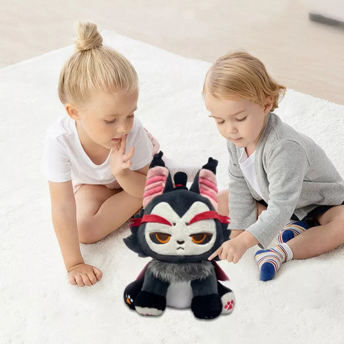 W, Husk Meow Plush Hell Inn Gatos Muñeca De Peluche Muñeca