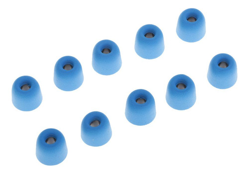 5 Pares De De Espuma De Memória De 4,5 Mm Para Azul