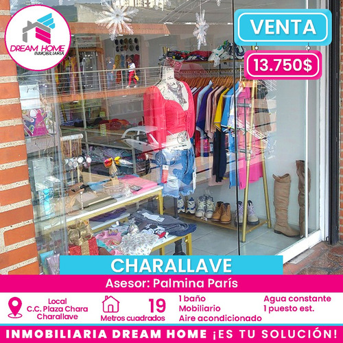 Venta De Local Comercial C.c. Plaza Chara - Piso 1- Charallave   