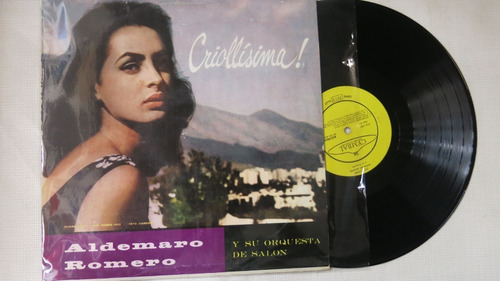 Vinyl Vinilo Lp Acetato Aldemaro Romero Criollisima Tropical