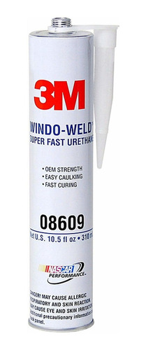 3m 08609 Cartucho Negro De Uretano Súper Rápido Para Soldadu