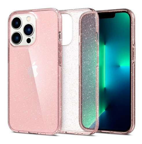 Capa Spigen iPhone 13 Pro Liquid Crystal Glitter Cor Rosa IPHONE 13 PRO (6,1)