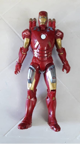 Figura De Iron Man Con Lanza Proyectiles