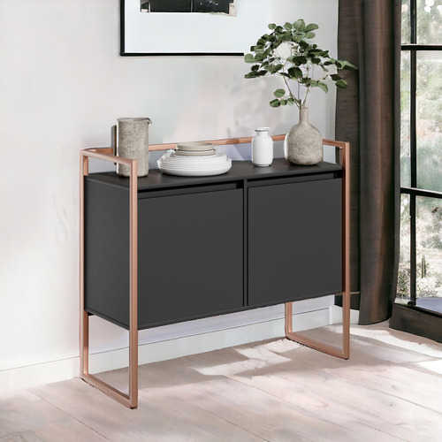 Buffet Industrial 2 Portas Sp Preto Cobre