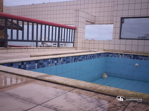 Imagem 24 de 26 de Cobertura Com 3 Dormitórios À Venda, 207 M² Por R$ 1.100.000,00 - Tupi - Praia Grande/sp - Co0004