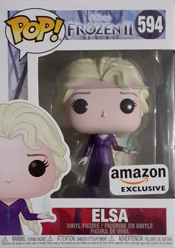 Funko Frozen 2 Elsa Diamante De Hielo Amazon Exlcusive #594 (Usado)