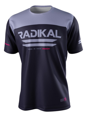 Jersey De Bicicleta Mtb Enduro Spirit Violeta Radikal Racing