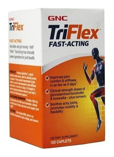 Triflex (120 cápsulas) Fast Acting Joints Gnc Original USA