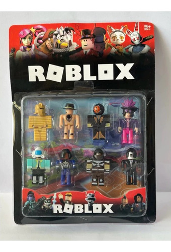 Roblox - Kit Com 8 Bonecos Avatar - Colecionável