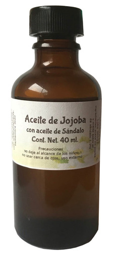 Aceite De Jojoba Con Sandalo 40 Ml 