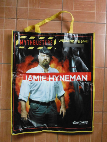 Mythbusters Discovery Channel Bolsa Gigante Souvenir