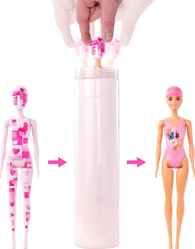 Barbie Color Reveal Doll Con 6 Sorpresas De Unboxing, Series