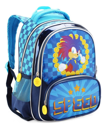 Mochila Infantil Escolar Grande Menino Gamer Jogo Vídeo Game