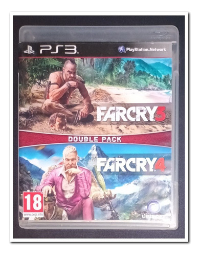 Far Cry 3 Y 4 Double Pack, Ps3 Fisico