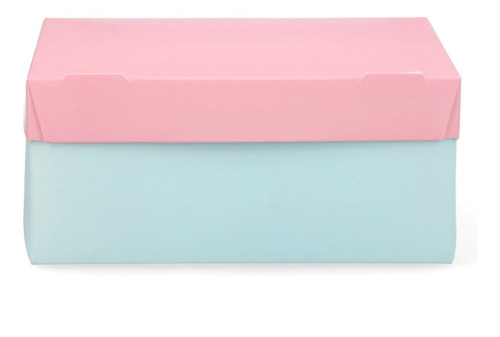 25 Cajas Para Tortas Pastelería (25x25x11cm) Varios Colores