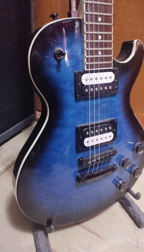 Dean Thoroughbred Maple Quilt Diestro Azul Marino (Usado)