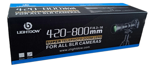 Super Telephoto Zoom Lens 420-800 Lightdow, Ef-s Mount