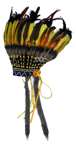 Diadema Con Sombrero Indio De Jefe Americano Para Fiesta De