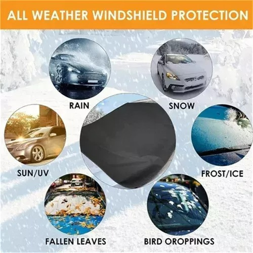 Cubre Parabrisas Con Imanes, Protector Sol Auto Camionetas