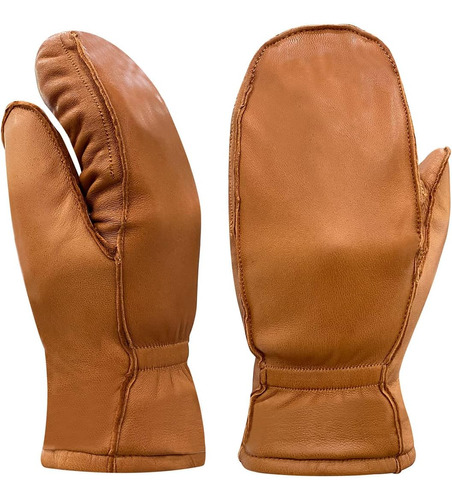 Harssidanzar Guantes De Piel De Cordero Para Mujeres Y Niños